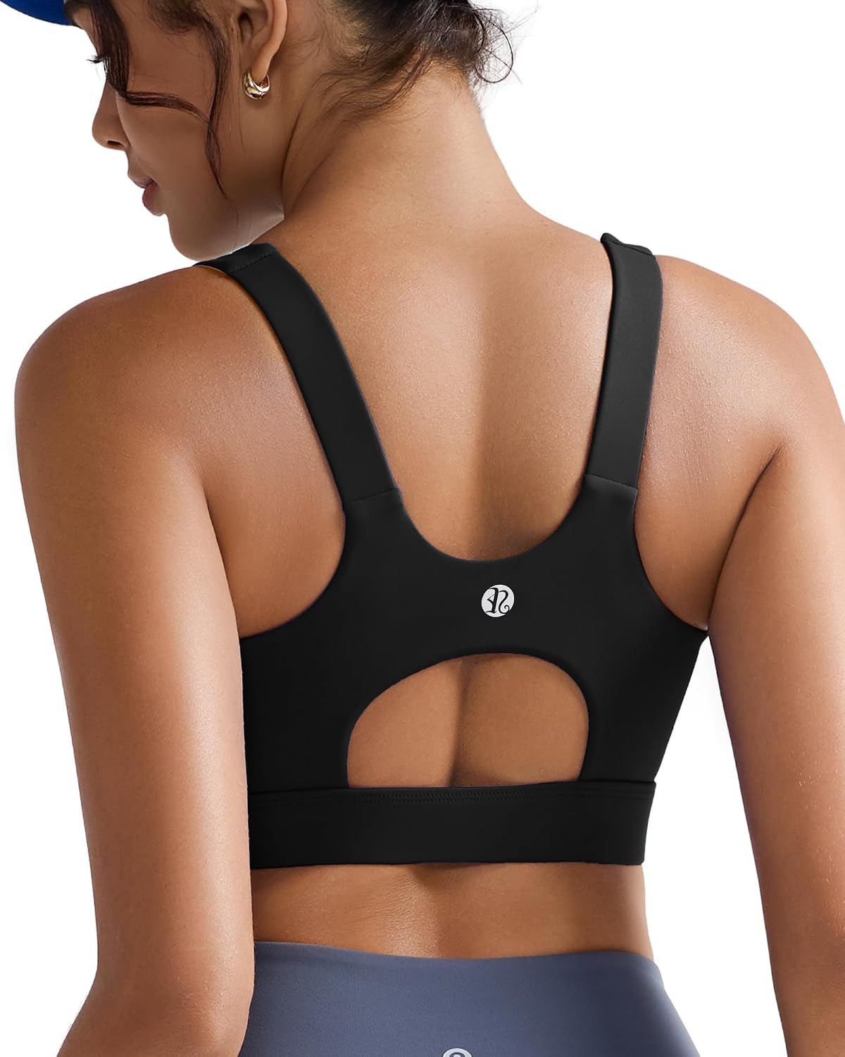 Detalle de RUNNING GIRL WX2667 Sports Bra, Racerback, Four-Way Stretch, Removable Cups