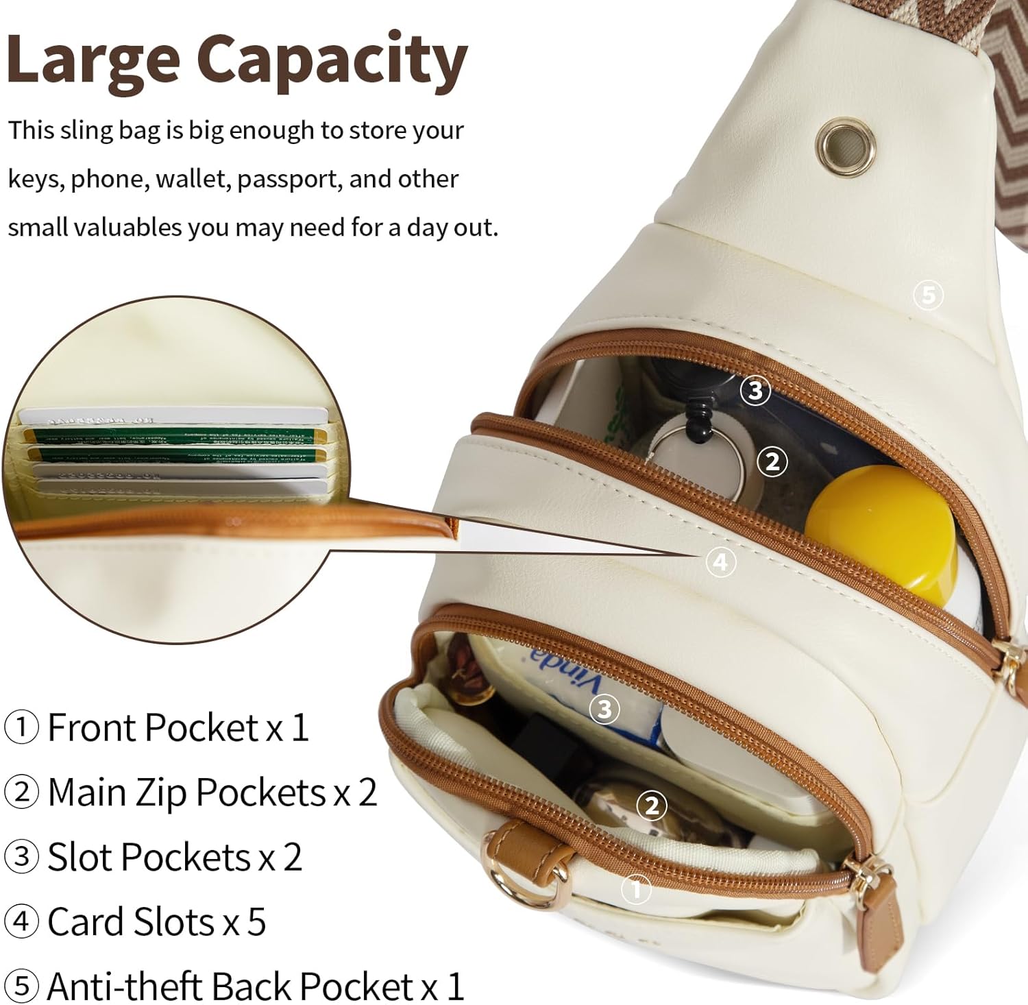 Thumbnail 4 de OSOCE Crossbody Bag for Women