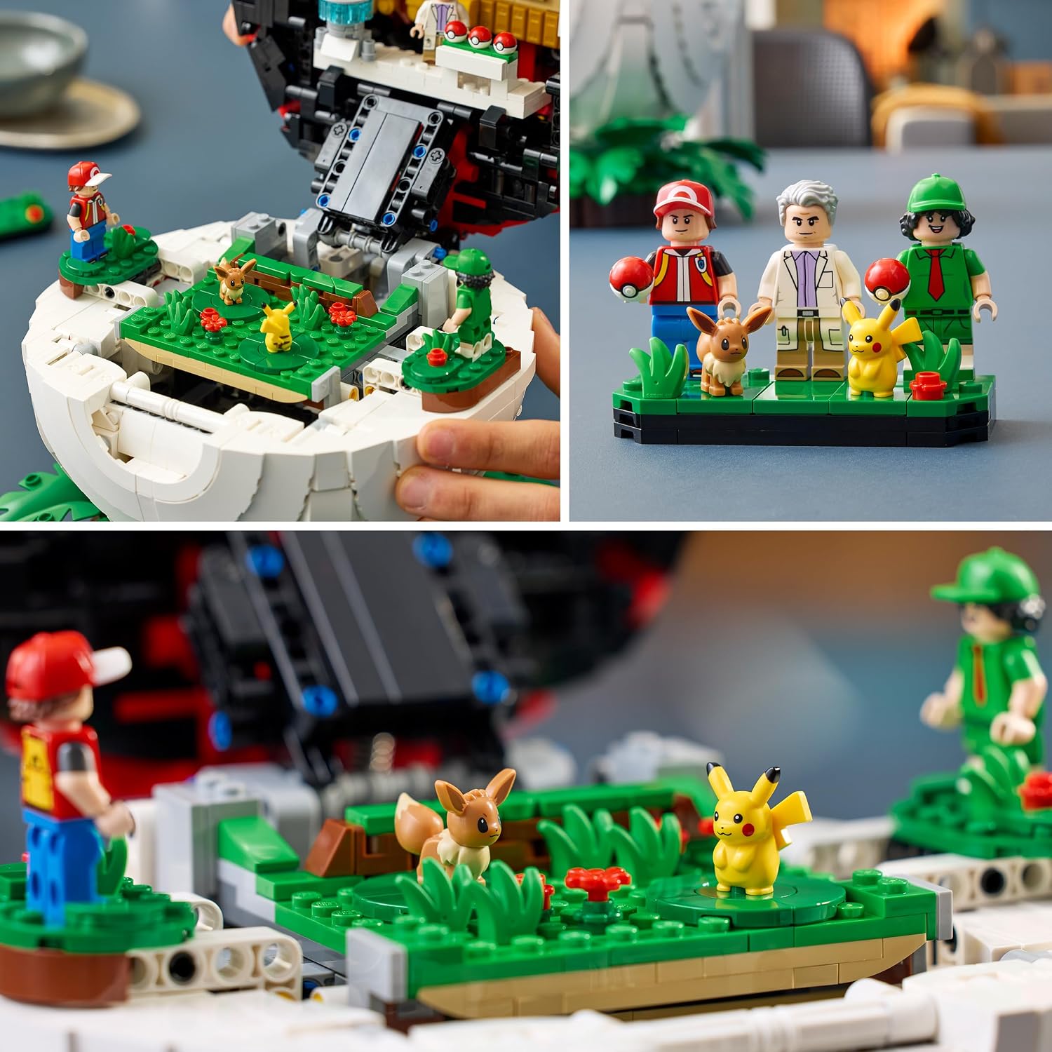 Thumbnail 5 de LEGO Pokémon 72154 Poké Ball-bouwset voor volwassenen met Pikachu en Evoli