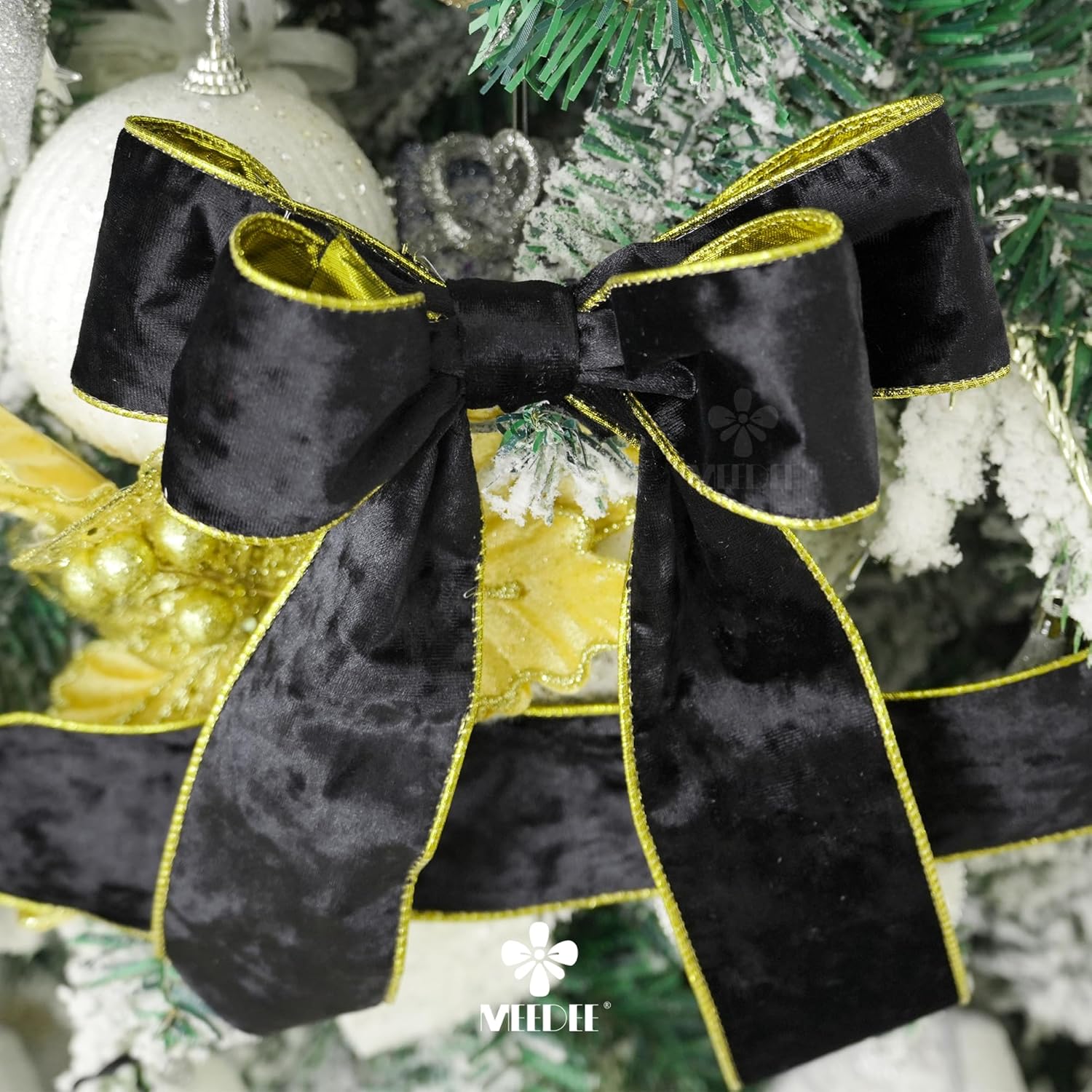 Thumbnail 5 de MEEDEE 2.5 inch Velvet Ribbon 🎄