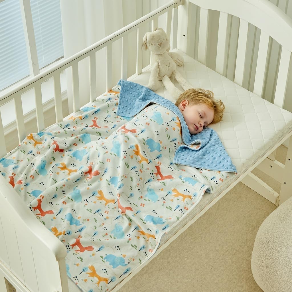 Detalle 2 de Baby butterfly swaddle blanket 75 x 100 cm