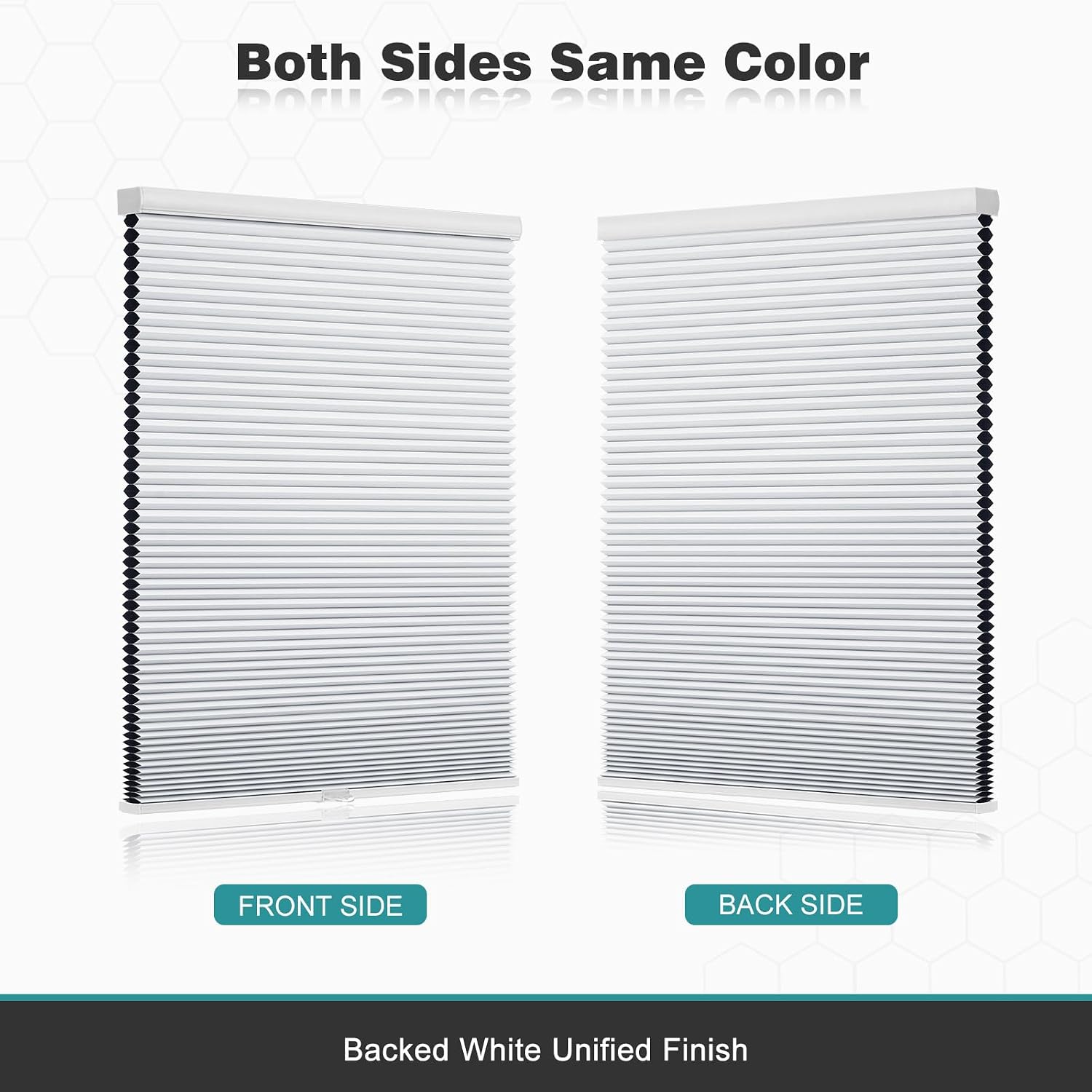 Thumbnail 5 de Changshade Cordless Cellular Shades, Blackout Honeycomb, 27.5" W x 72" H, White