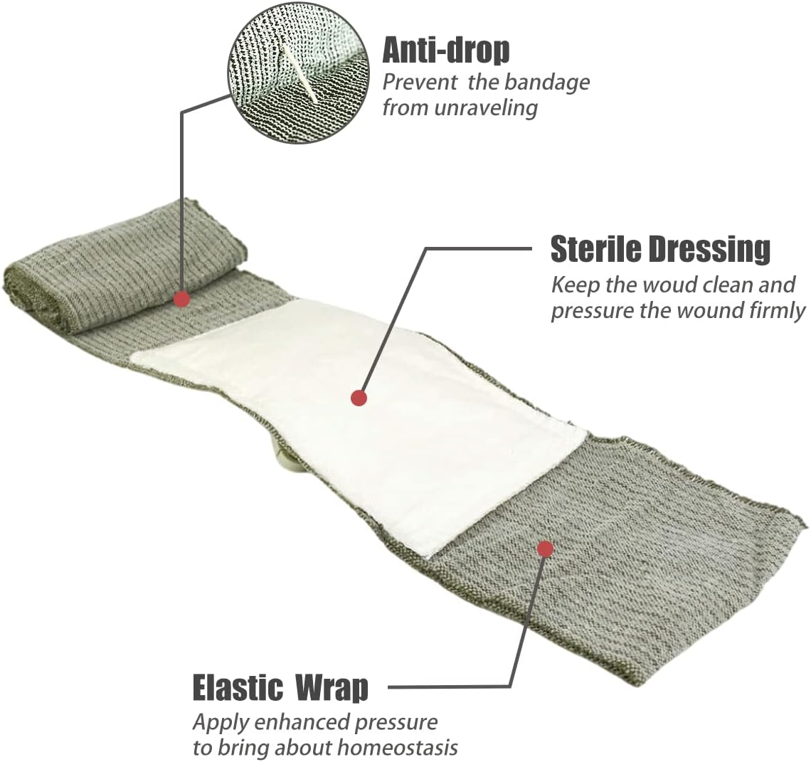 Thumbnail 1 de RHINO RESCUE 6" Emergency Bandage (2 Pack) for Trauma Haemostasis