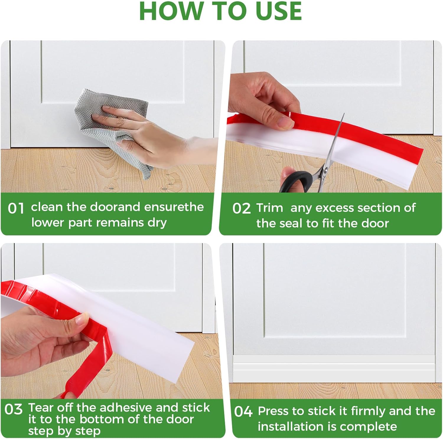 Thumbnail 5 de Oderra Paraspifferi Sottoporta 100 cm Guarnizione