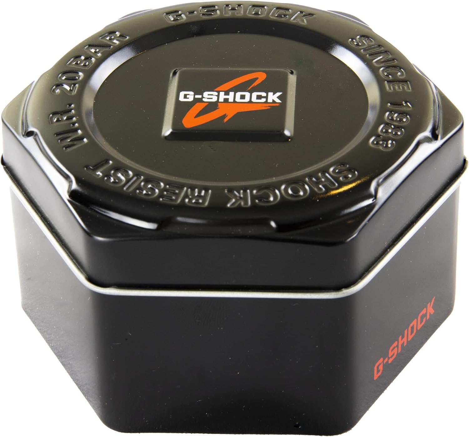 Detalle de Casio G-Shock GA-100-1A2ER Herren-Uhr mit Resin-Armband (Blau-Schwarz)
