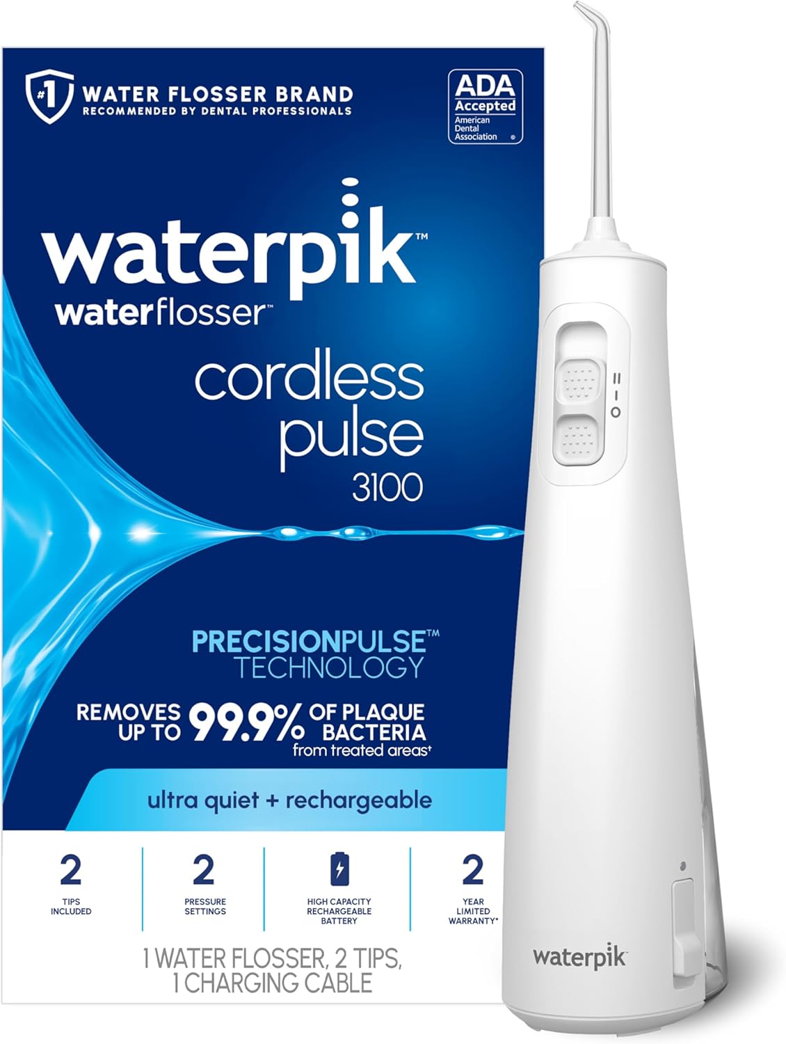 Detalle de Waterpik Portable Pulse Water Flosser ⚙