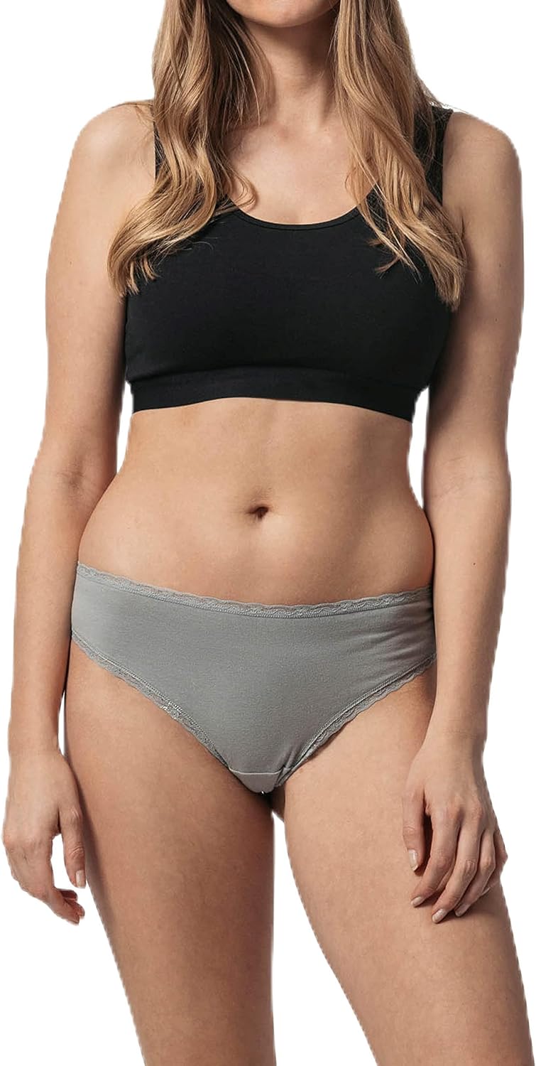 Detalle de Snocks Lot de 3 culottes brésiliennes en dentelle (XS-XL) – confort et élégance au quotidien