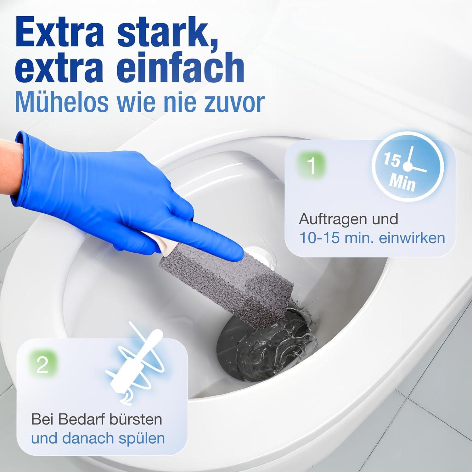 Thumbnail 4 de bio-chem Urinsteinentferner extra stark WC-Reiniger 1L – Hochkonzentriert, chlorfrei, gegen Ablagerungen und Gerüche