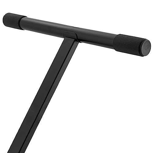 Detalle de TIGER KYS7-BK: Supporto per tastiere con telaio a X, colore nero