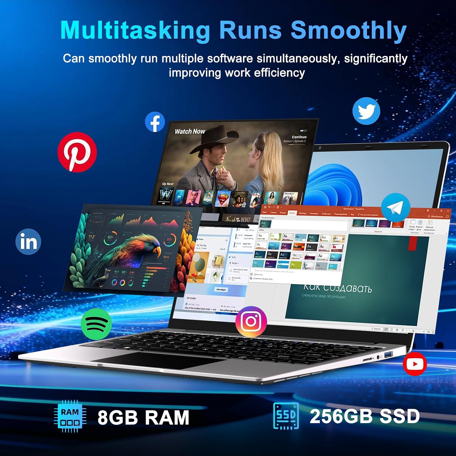 Thumbnail 2 de bvate 14-inch laptop