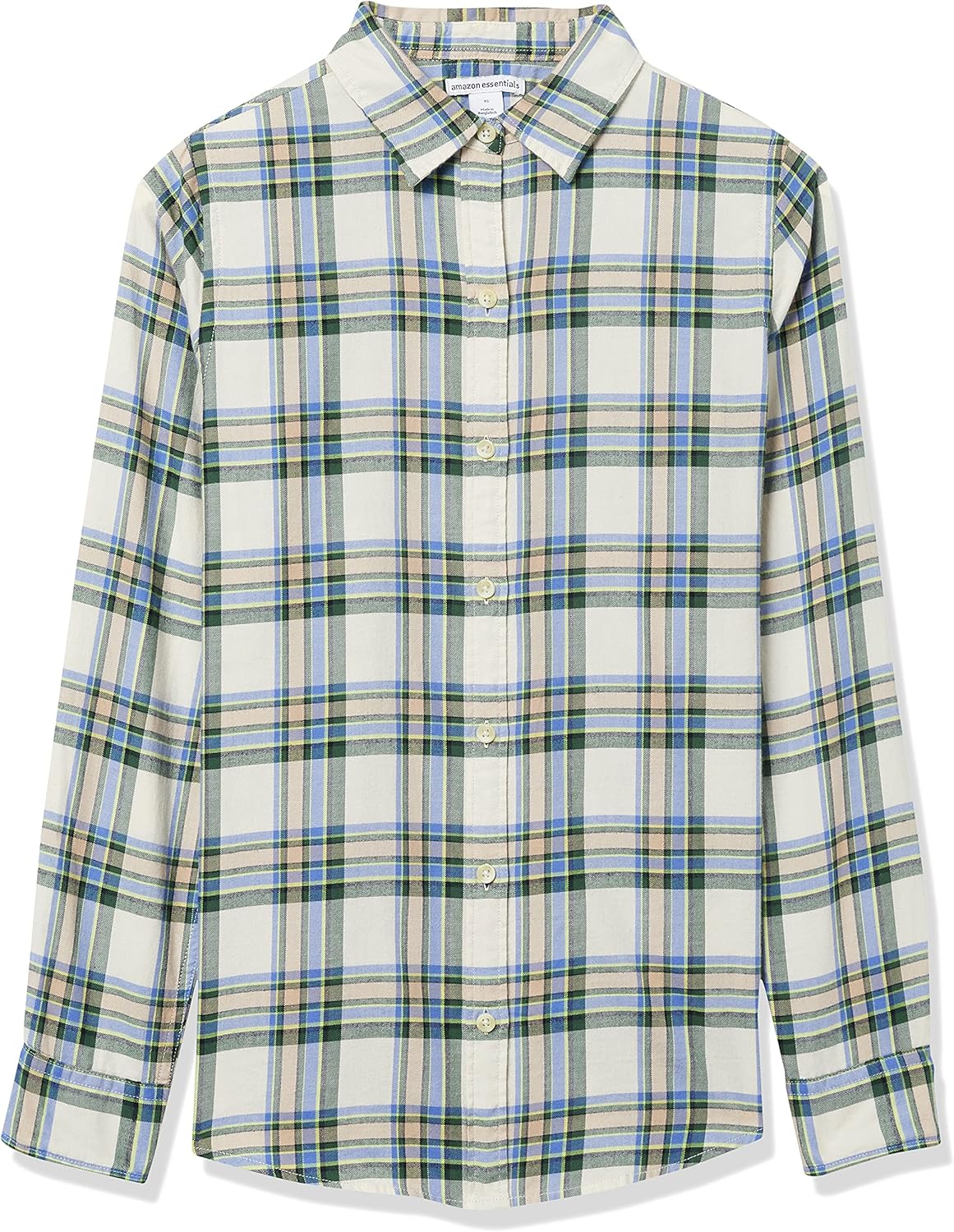 Thumbnail 5 de Amazon Essentials Women's Regular-Fit Long-Sleeve Lightweight Plaid Flannel Shirt