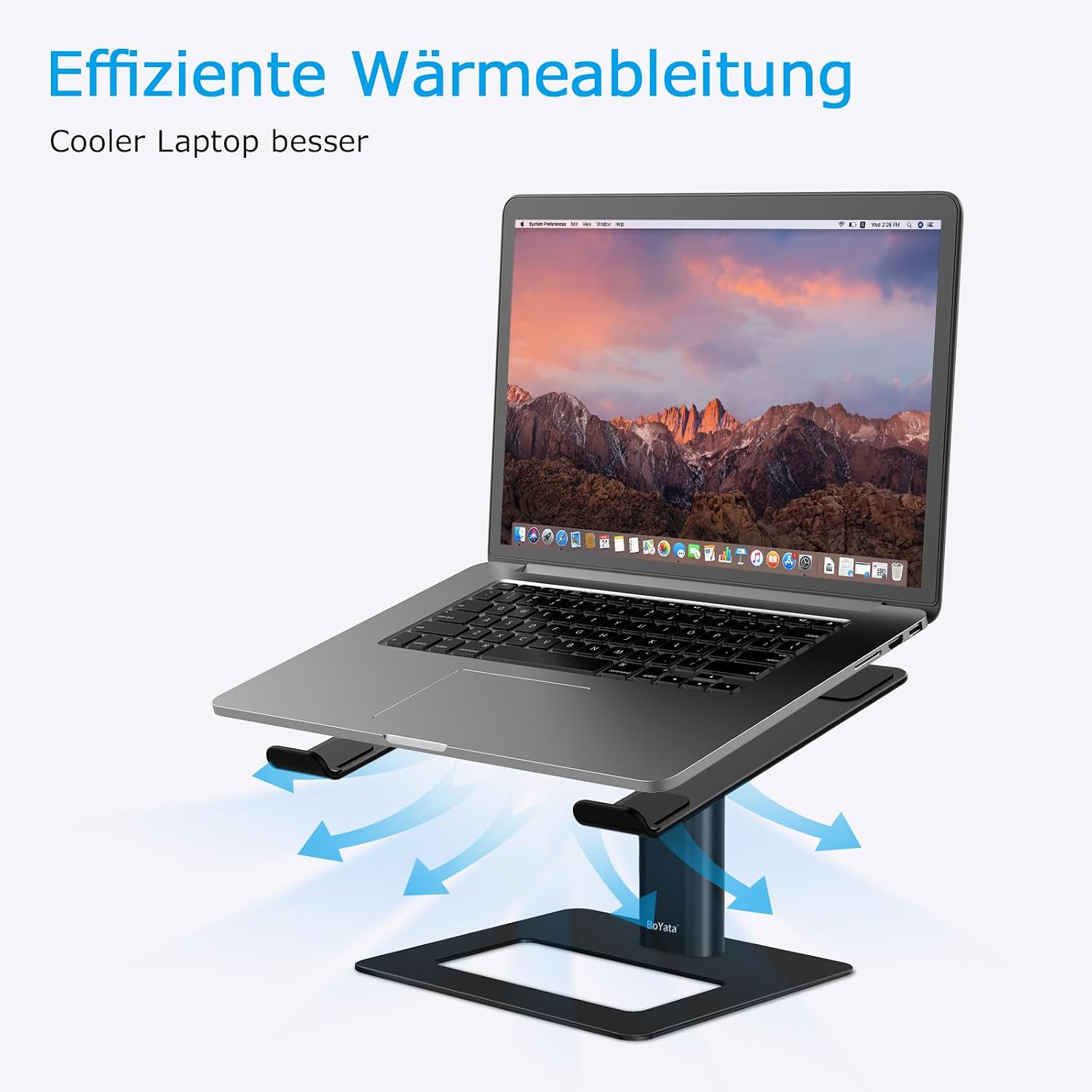 Thumbnail 4 de BoYata Laptopständer höhenverstellbar für 10-17 Zoll