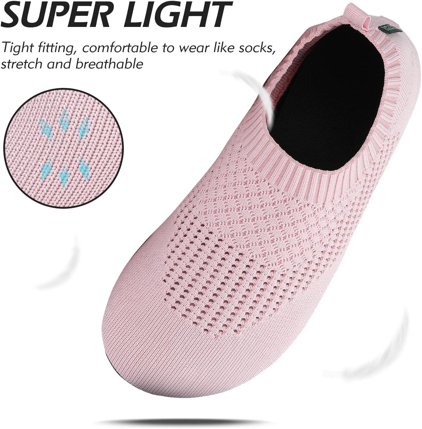 Thumbnail 2 de SAGUARO Unisex Badeschuhe – Wasserschuhe für Damen und Herren, schnell trocknend, rutschfeste Gummisohle (EU 37–47)