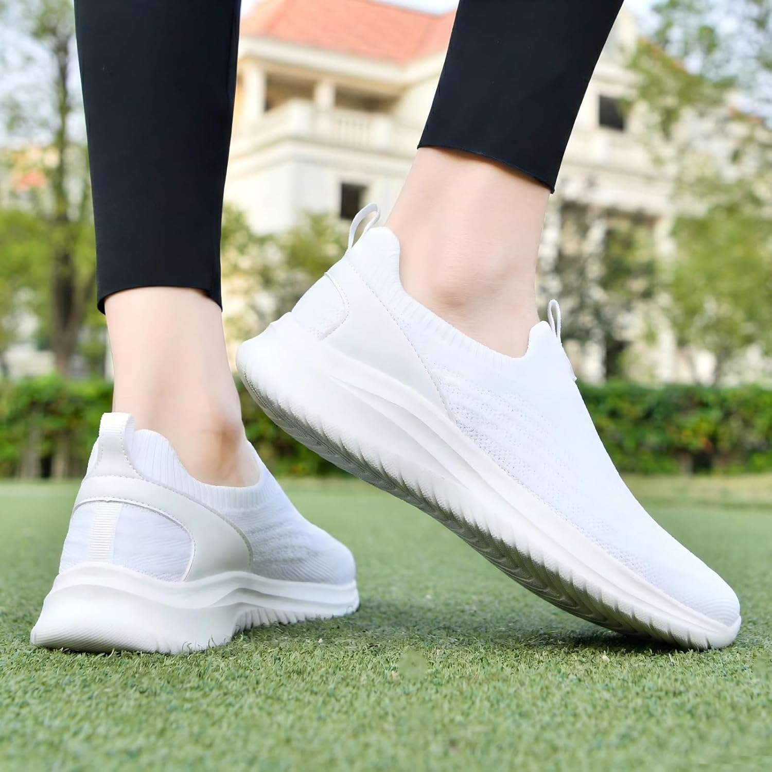 Thumbnail 2 de TIOSEBON Slip On Shoes Women – Lightweight Breathable Mesh Trainers with Memory Foam
