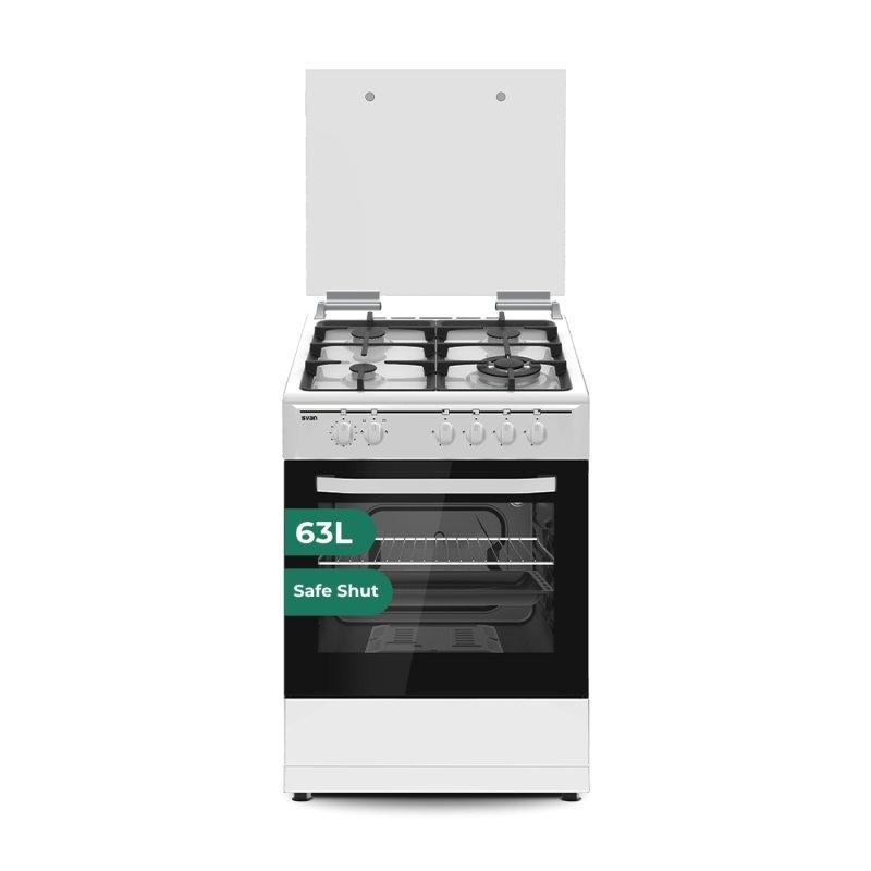 Thumbnail 3 de Cocina de gas Svan SKGW4602 60 cm: 4 quemadores, horno 63 l y kit de conversión