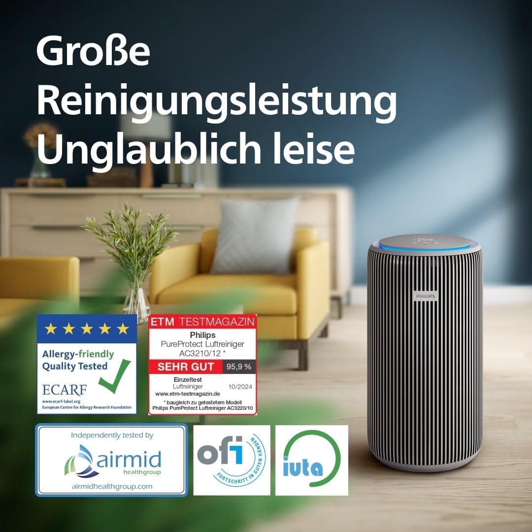Thumbnail 2 de Philips PureProtect 3200 – Intelligenter Luftreiniger für bis zu 130 m²
