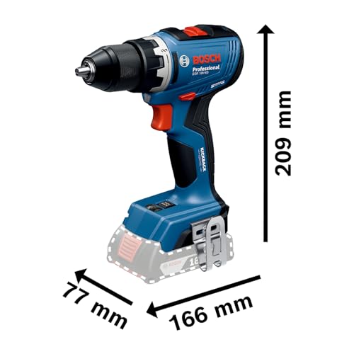 Thumbnail 4 de Bosch Professional GSR 18V-65 atornillador 166 mm 📷