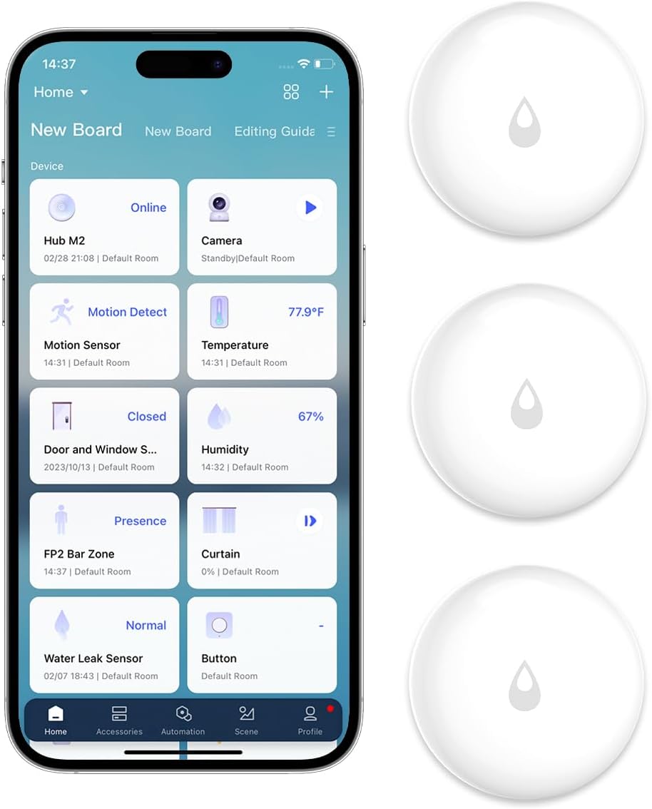 Thumbnail 6 de Aqara Wassermelder – Drahtloser Flutdetektor mit Aqara Hub, IP67