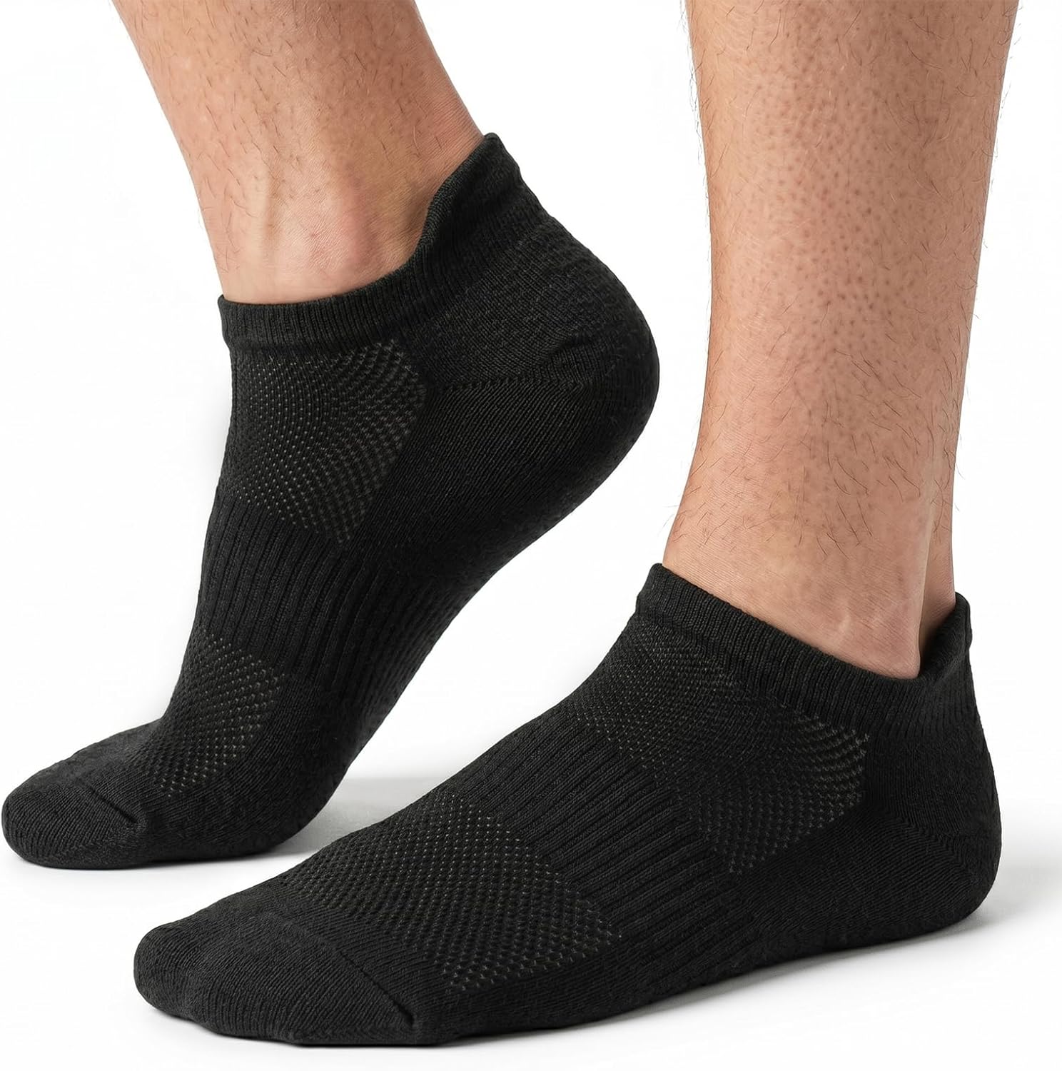 Detalle 2 de Wamicu Calcetines Tobilleros Hombre 5 pares