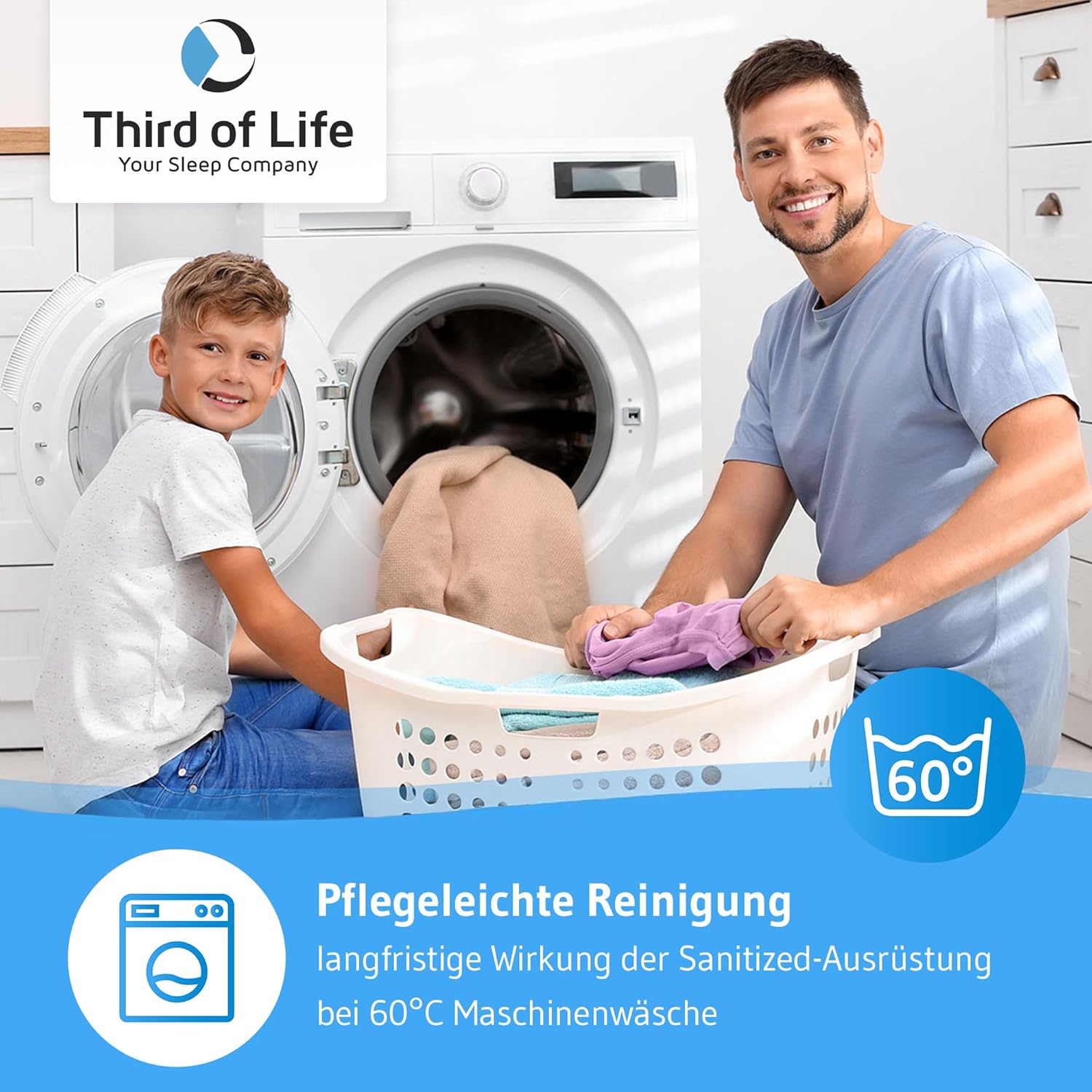 Thumbnail 5 de Bettdecke 135x200 Hygieneschutz Third of Life