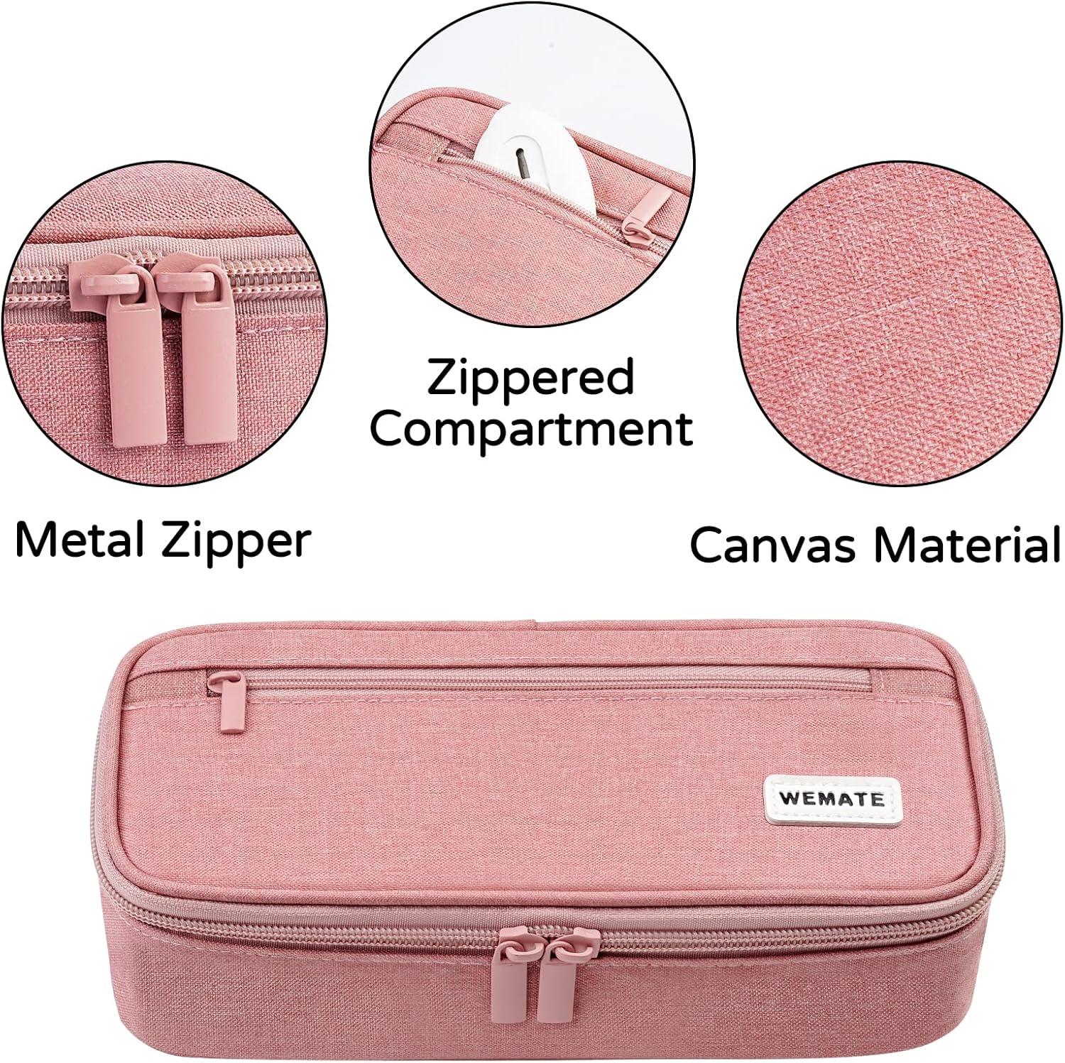 Detalle 1 de WEMATE Large Pencil Case 80 pencils