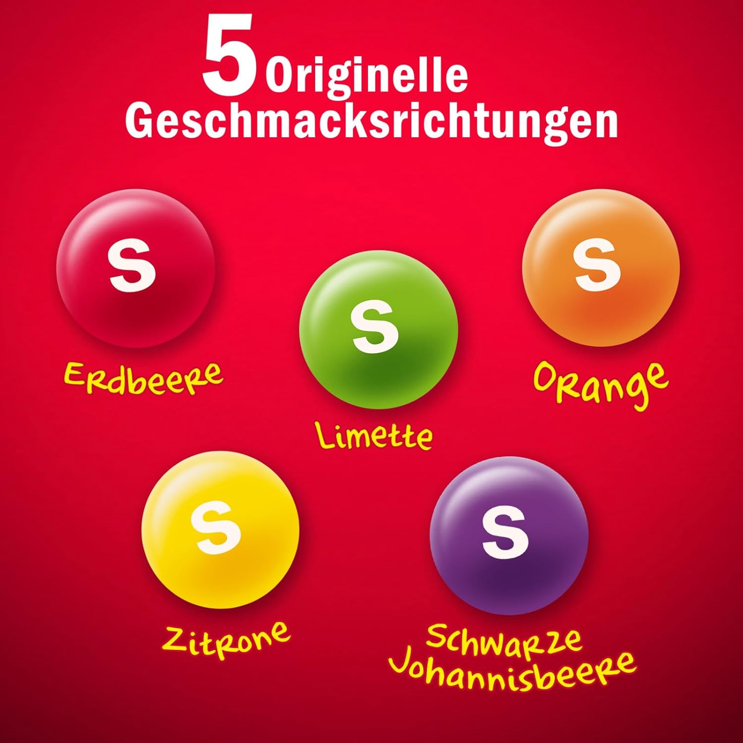Detalle 1 de Skittles Crazy Fruits 532g Großpackung 🍬