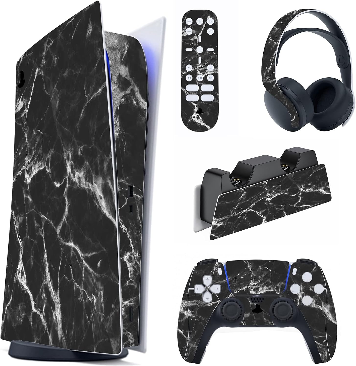 Detalle de PlayVital Skin PS5 Digital Edition Aufkleber