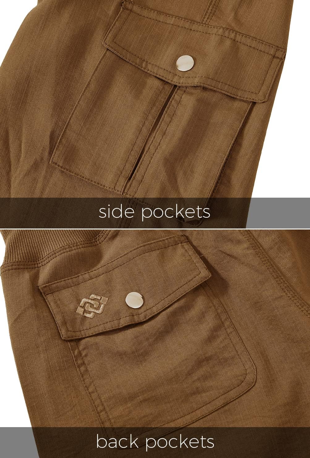 Thumbnail 6 de MoFiz Womens Capris Loose Fit