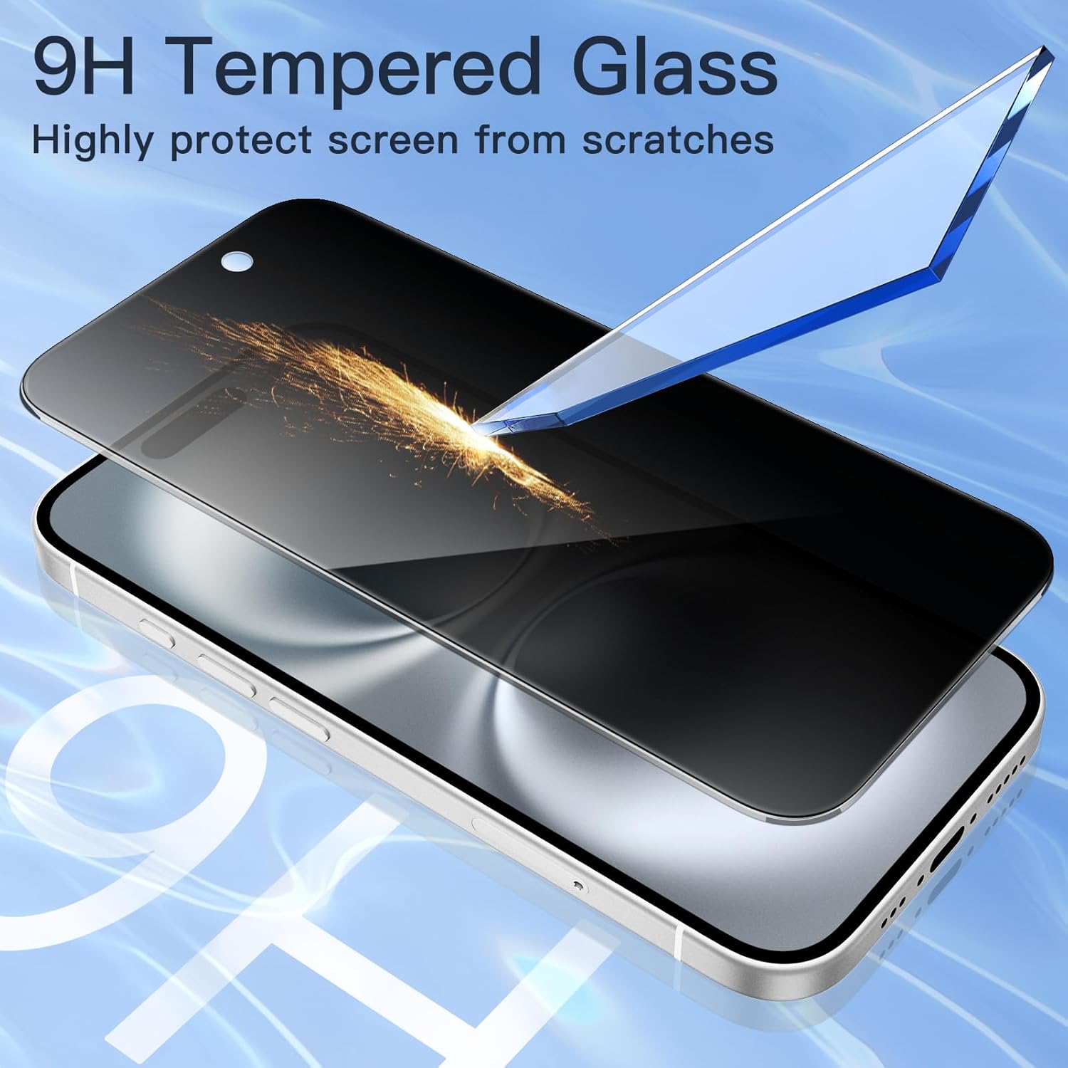 Thumbnail 4 de JETech Protector Privacidad iPhone 16 6,1