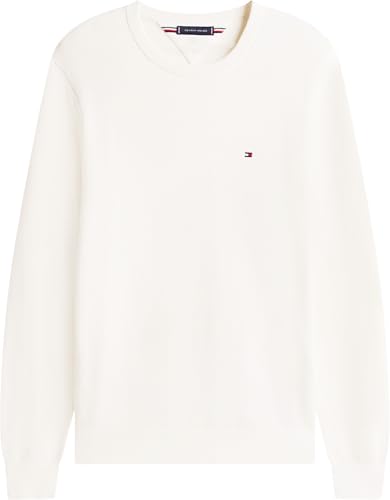 Thumbnail 6 de Pull homme Tommy Hilfiger Essential Structure col rond, ivoire