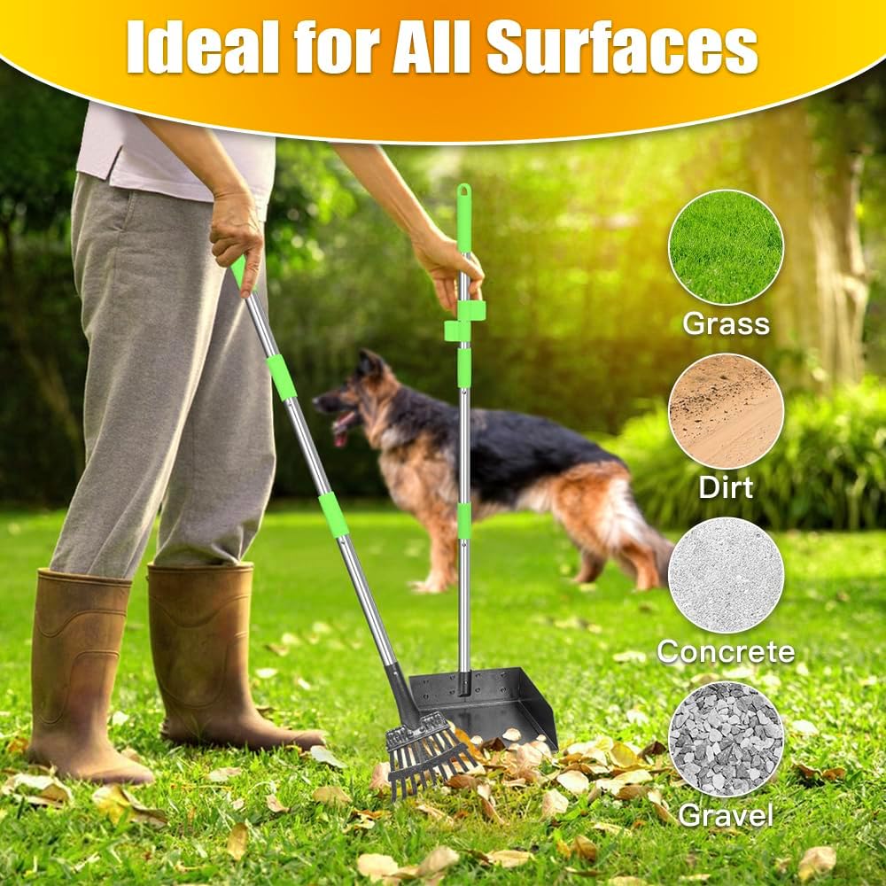 Thumbnail 6 de TOOGE Dog Pooper Scooper with XL Tray