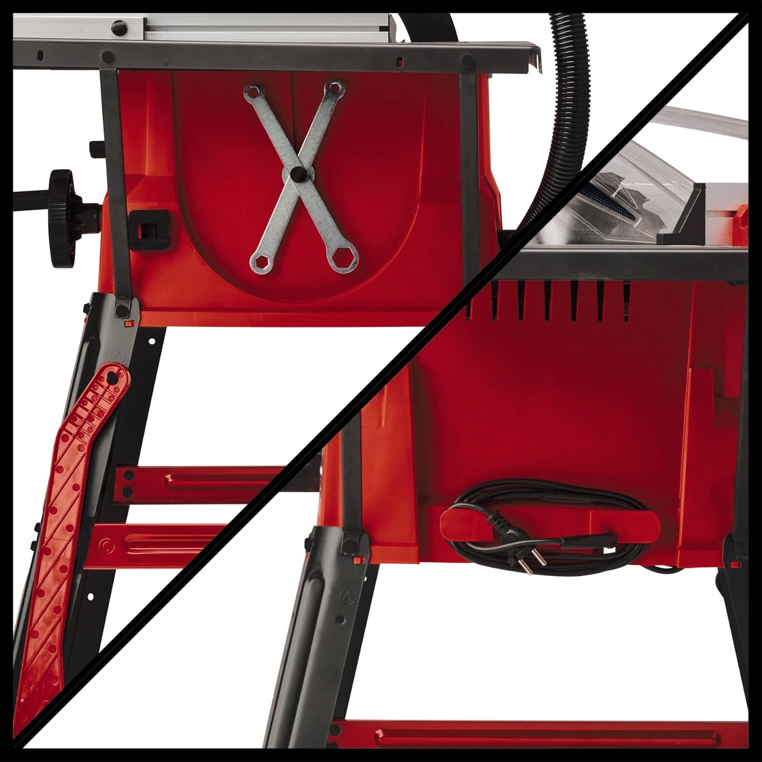 Thumbnail 5 de Einhell TC-TS 2025/2 U bench table saw with stand (2000W) and parallel/angle stops