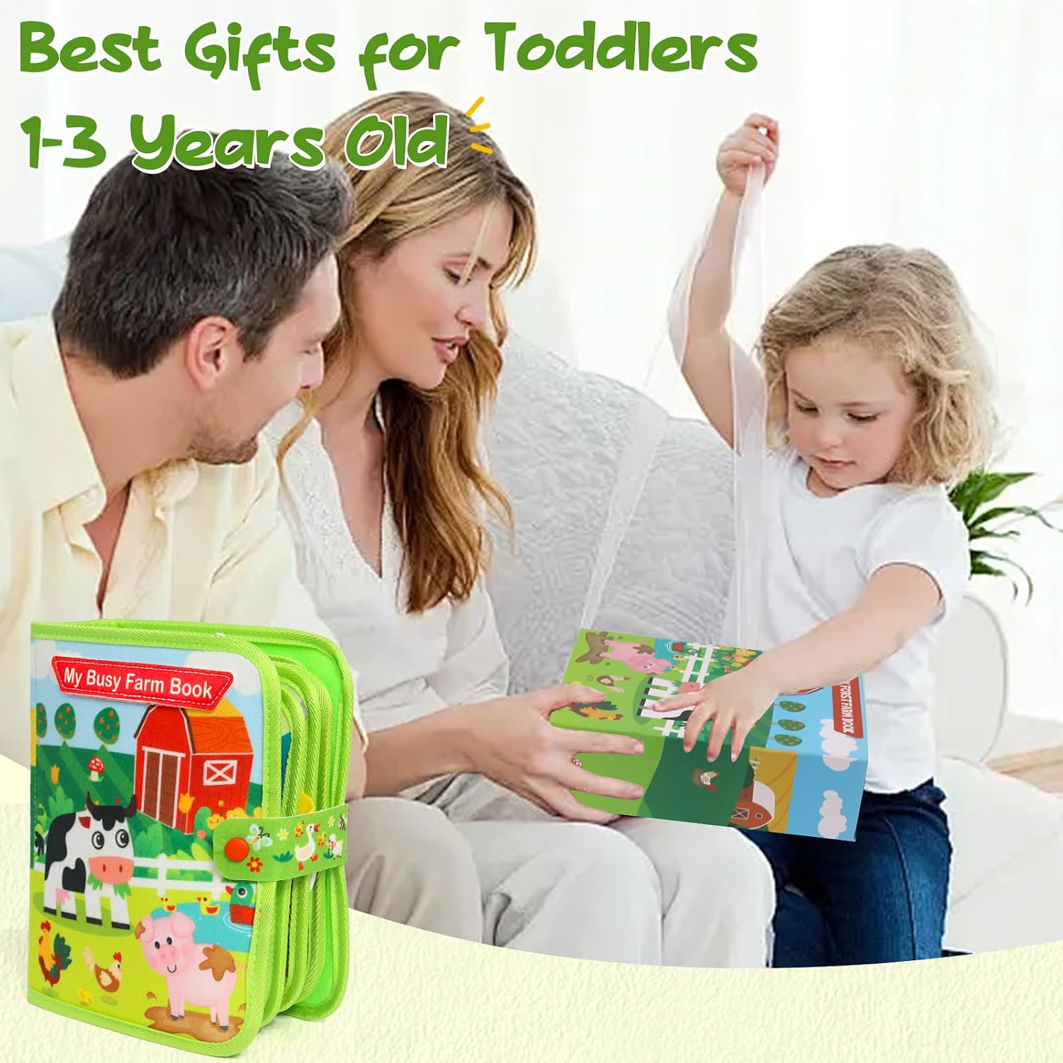Thumbnail 5 de LZDMY Busy Book Montessori activity toy 20 pages
