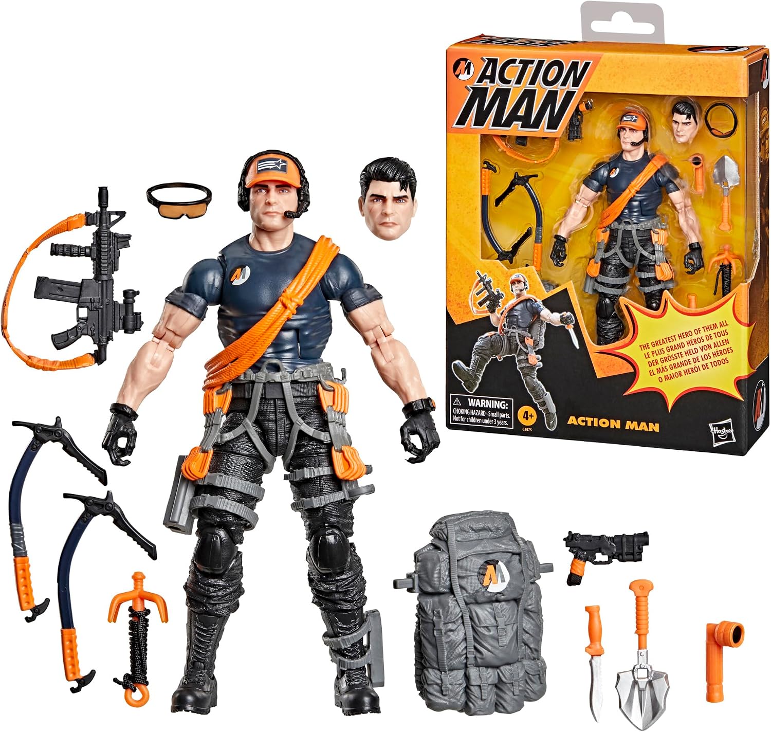 Detalle 2 de G.I. Joe G20755L0 Classified Series Action Man 15 cm Figure with 12 Accessories