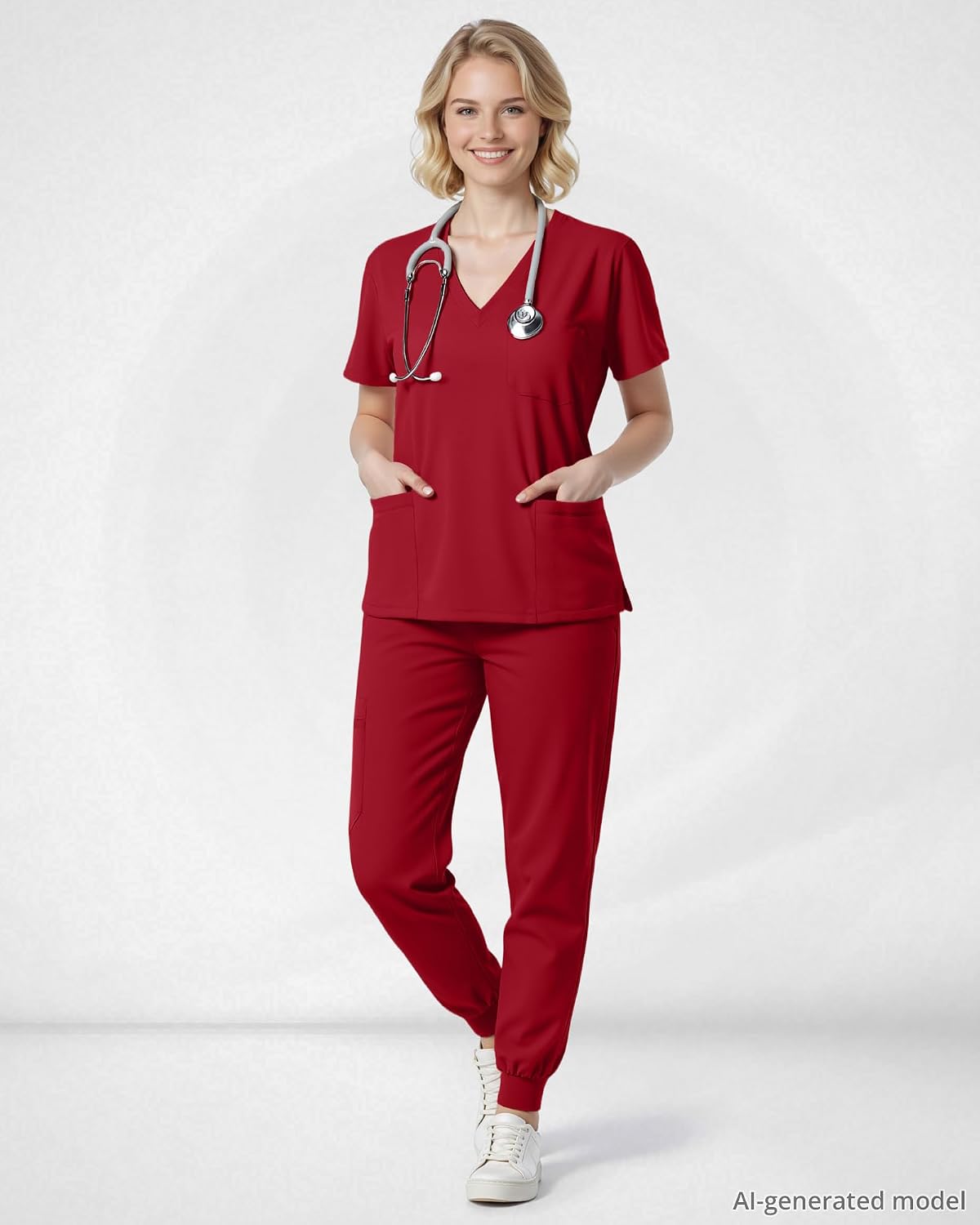 Thumbnail 4 de Eipnare Women's Scrub Set with 9 Pockets