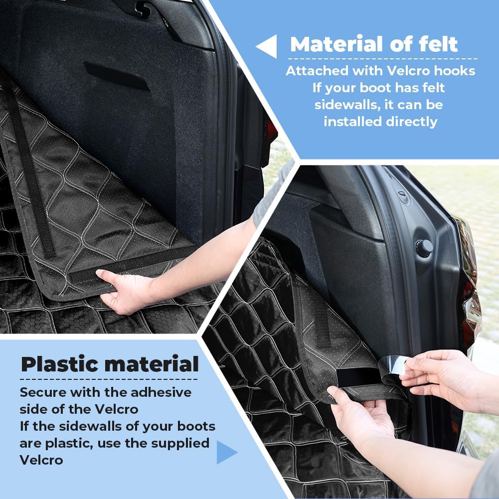 Detalle de KYG Protection Voiture Chien Coffre — Housse universelle, résistante et imperméable (185x105 cm)