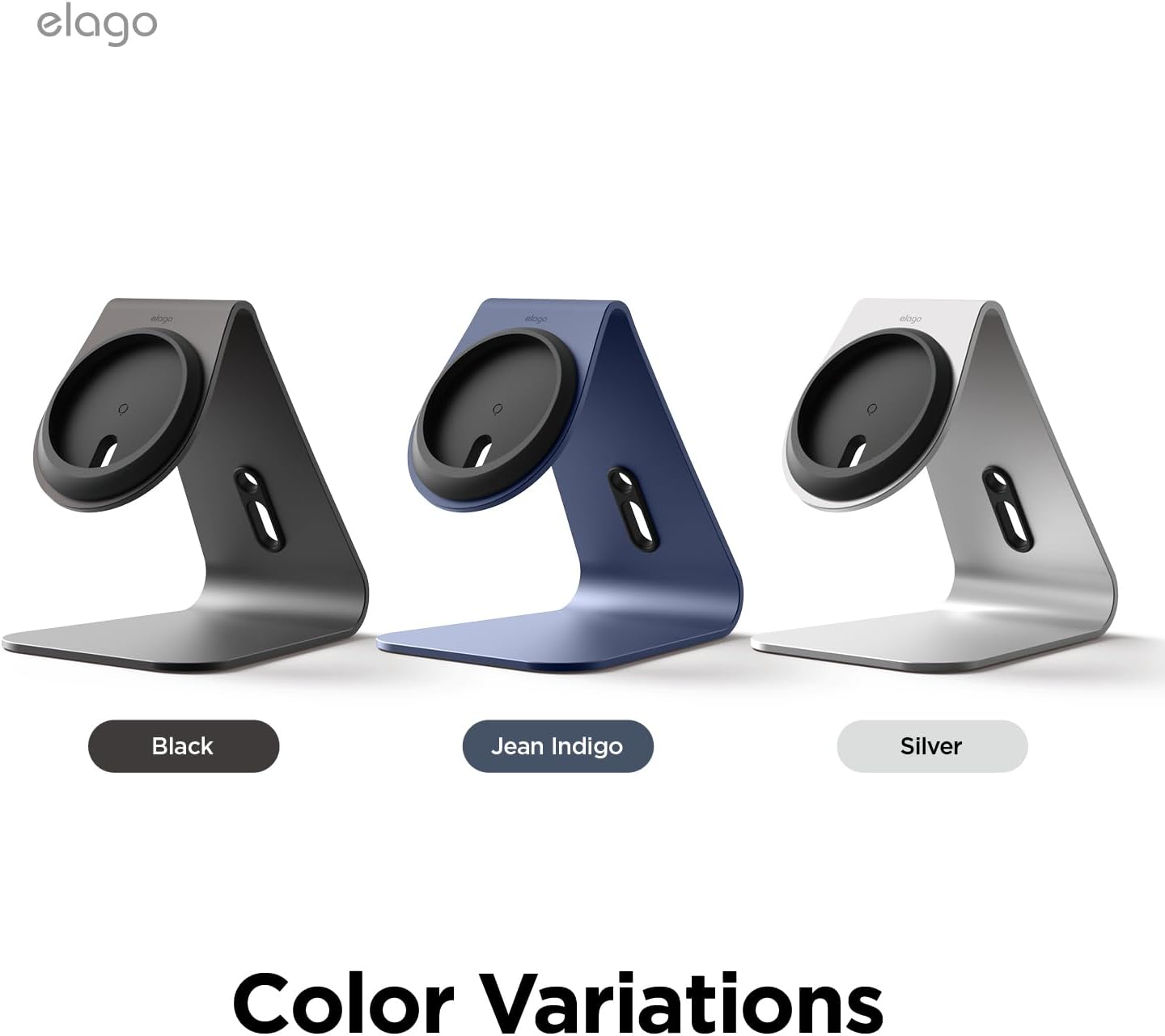 Thumbnail 6 de elago MS4 Station de charge MagSafe en aluminium – support téléphone (câble non inclus)