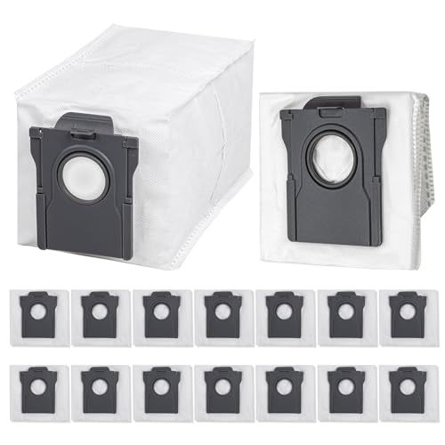 Detalle de UNU 16 Stück Staubbeutel für Dreame X30/X40/X50 Ultra & Co. – 3,2 L, mit Auto-Verschluss