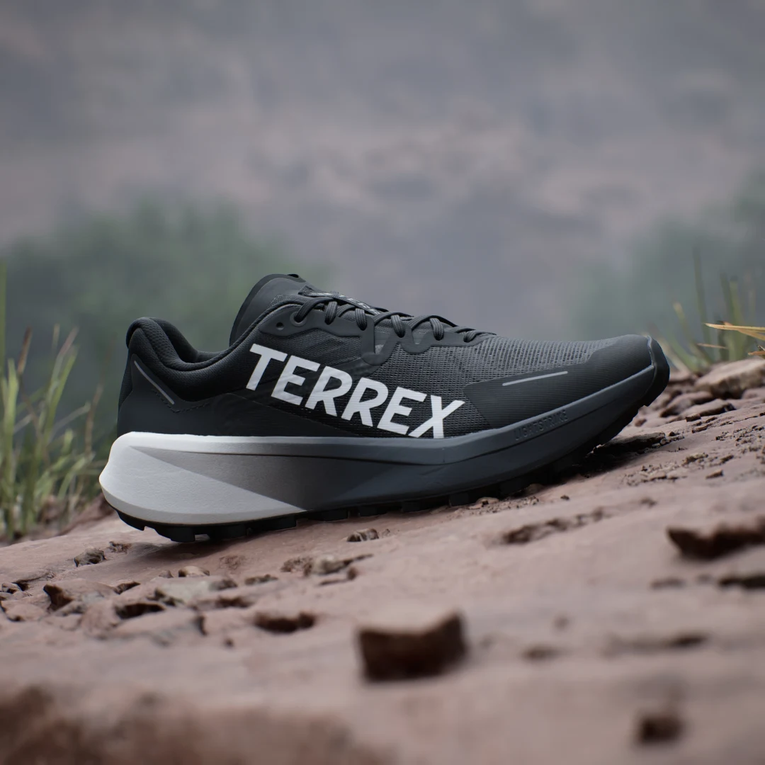 Detalle 2 de Adidas Terrex Agravic 3 Zapatilla trail Negra