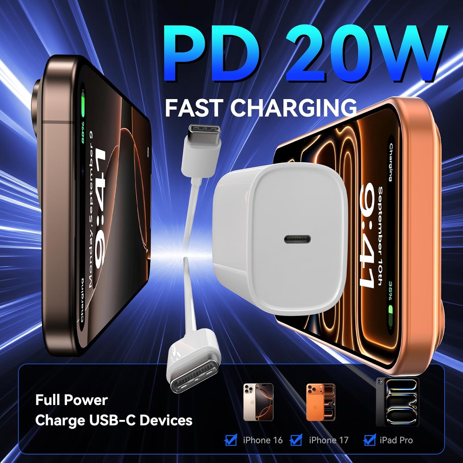 Thumbnail 5 de iPhone 17 20W Fast Charger