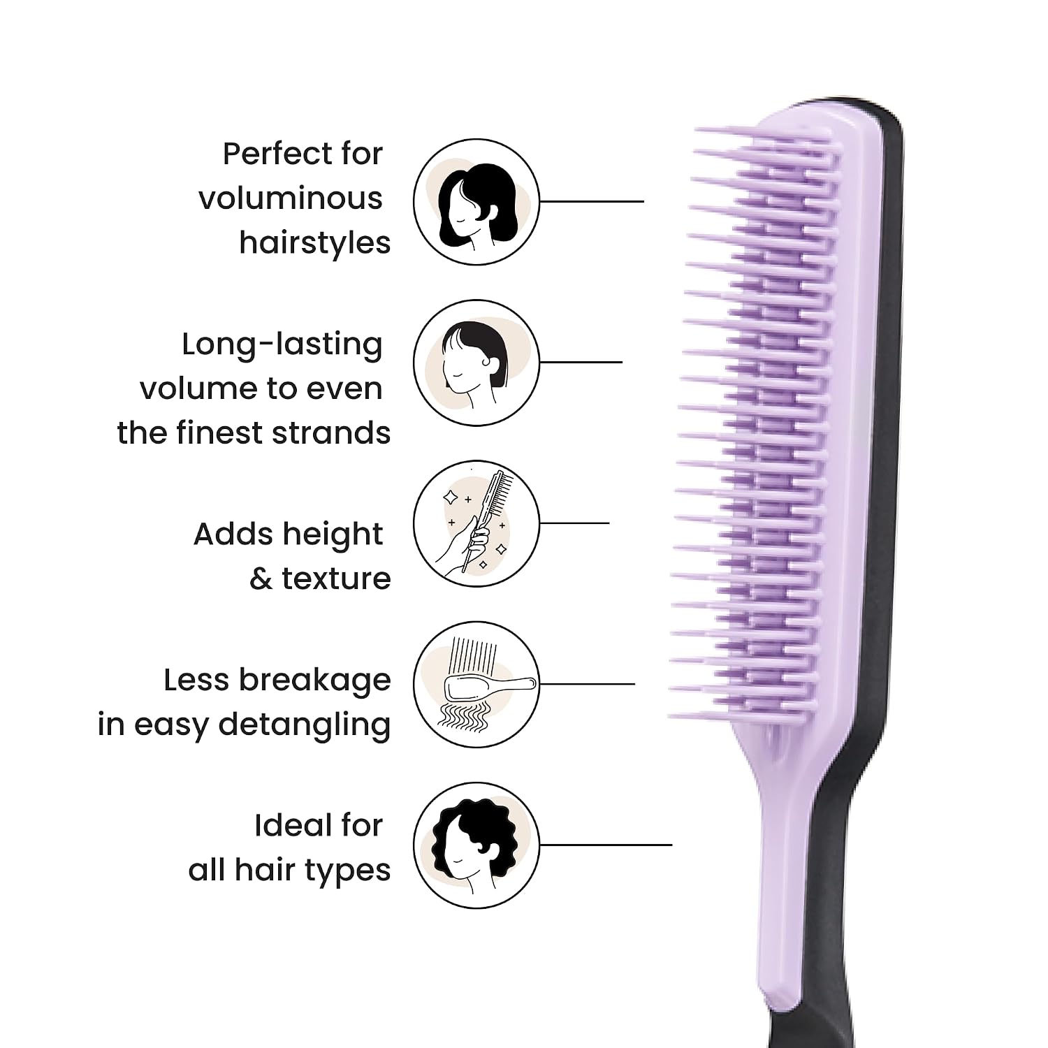 Detalle 2 de Tangle Teezer The Ultimate Volumizer Haarbürste