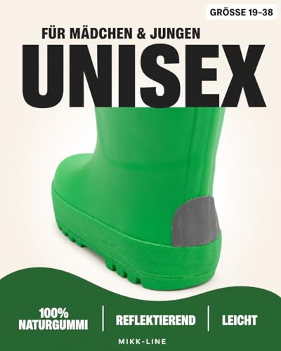 Thumbnail 6 de Mikk-line Gummistiefel Kinder 21, Poison Green – Unisex, wasserdicht, rutschfest