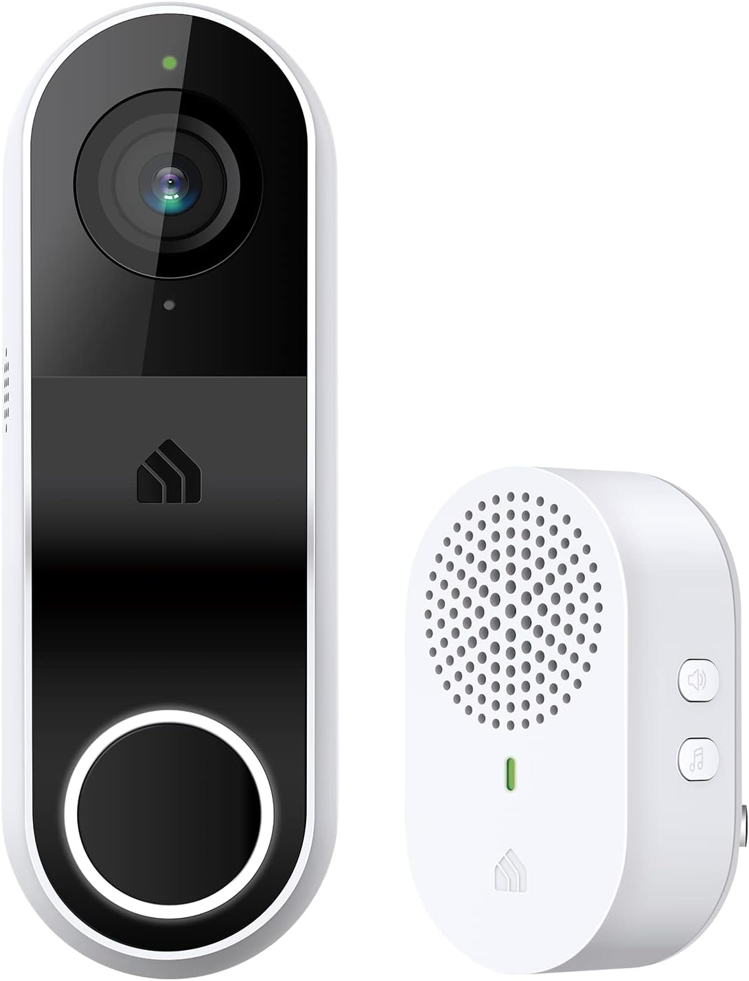Detalle de Kasa Smart Video Doorbell Camera Hardwired (KD110) with Chime, 2K, Night Vision, 2-Way Audio