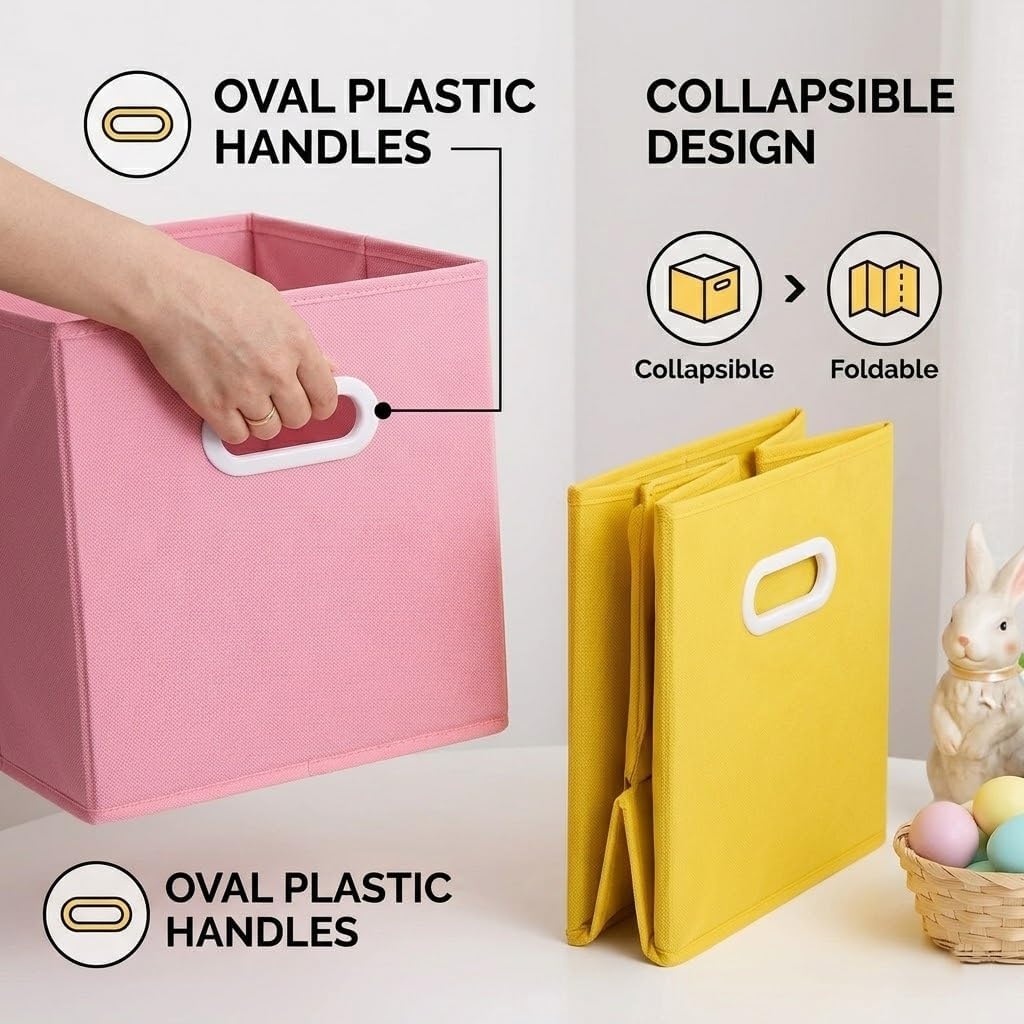 Detalle de Lourome 11 inch Cube Storage Organizer – Pack of 6