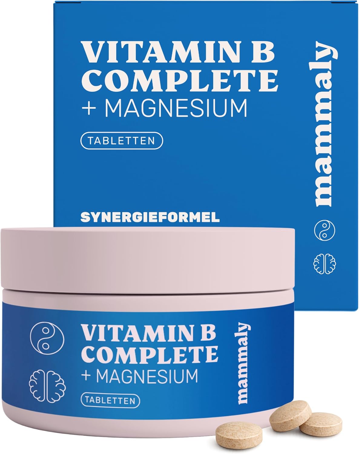 mammaly Vitamin B Komplex für Hunde mit Magnesium – Unterstützung für Nerven, Energie, Haut und Fell