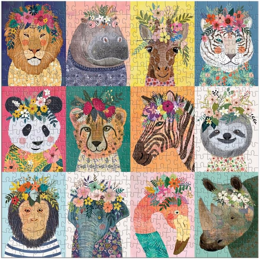 Thumbnail 2 de Wild Spirit Jigsaw Puzzle (500 pieces) — Galison 9780735375055