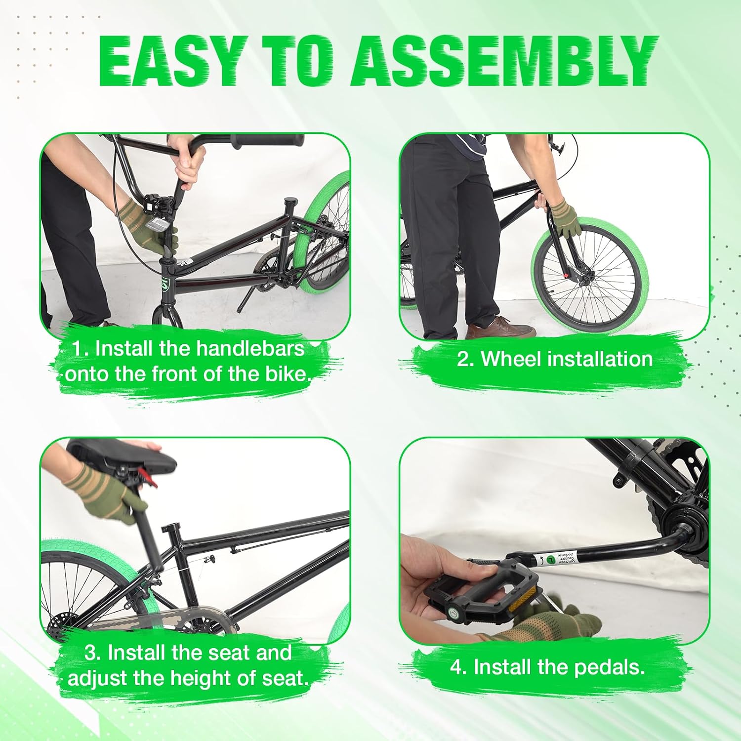 Thumbnail 5 de StarterRide 20 BMX Bike, 20-Inch Wheels, Steel Frame, Single Speed