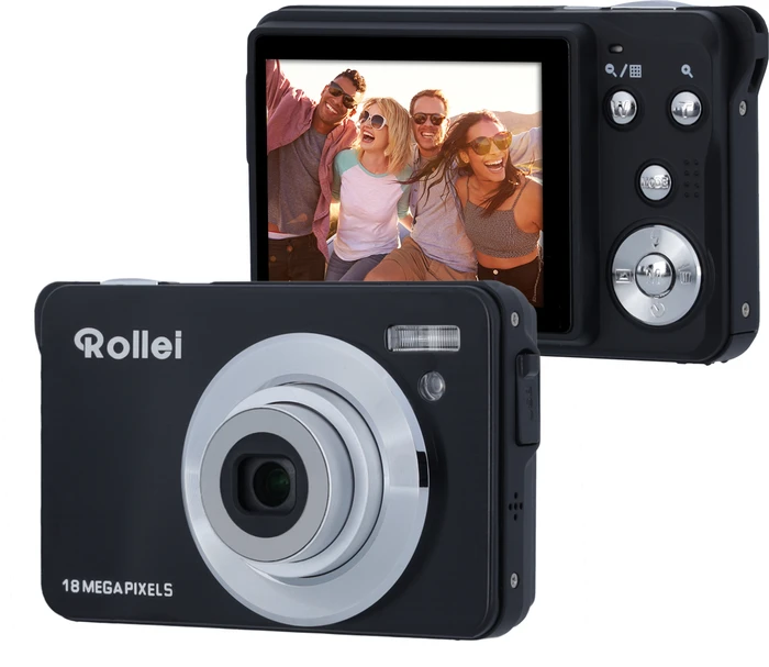 Detalle 2 de Rollei Compactline 880 – kompakte Alltagskamera mit Autofokus und Full HD-Video