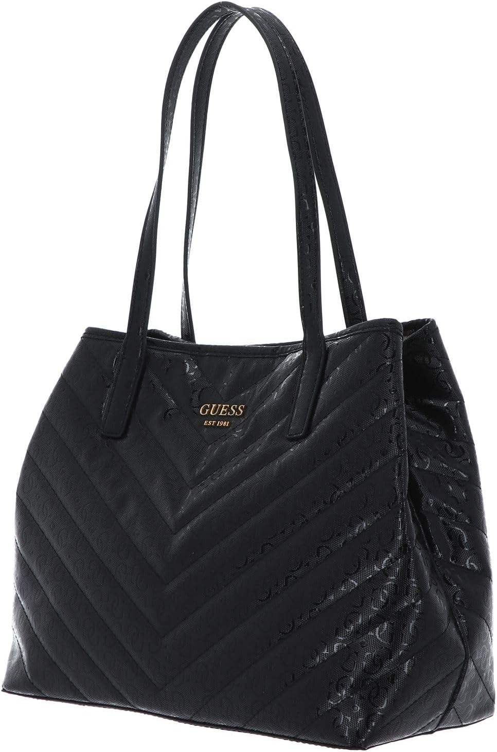 Thumbnail 4 de GUESS Vikky Shoulder bag con pochette in ecopelle nera – BS24GU20 GA699528