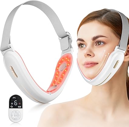 Detalle de ANLAN Papada Lifting V-Face EMS Masajeador Facial Reafirmante Fototerapia 💆♀